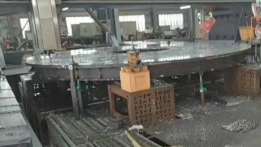 ภาพวาดแบบกำหนดเอง + การตัดเฉือนขนาดใหญ่! Tangshan Yuexin ทำเพลทขนาด 8 ม.